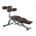 Equipo de gimnasia cargado con placa de máquina de gimnasio Crunch Bench XR8841